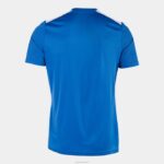 Joma 82P4R597 أزرق ملكي أبيض قميص بطولة قصيرة الأكمام السابع رجال - Image 2