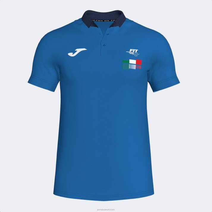 joma_82p4r611_d8a7d984d8a3d8b2d8b1d982_d8a7d984d985d984d983d98a_d982d985d98ad8b5_d8a8d988d984d988_d982d8b5d98ad8b1_d8a7d984d8a.jpg Joma 82P4R611 الأزرق الملكي قميص بولو قصير الاكمام الاتحاد الايطالي للتنس - Image 1