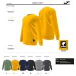 Joma 82P4R652 الأزرق الداكن الشارع الحضري قميص من النوع الثقيل رجال - Image 3