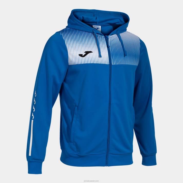 joma_82p4r661_d8a3d8b2d8b1d982_d985d984d983d98a_d8a3d8a8d98ad8b6_d8b3d8aad8b1d8a9_d985d982d986d8b9d98ad986_d8b5d8afd98ad982d8a.jpg Joma 82P4R661 أزرق ملكي أبيض سترة مقنعين صديقة للبيئة سوبرنوفا رجال - Image 1