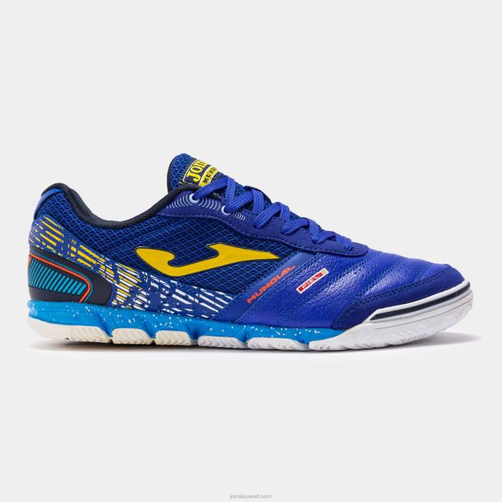 joma_82p4r67_d8a7d984d8a3d8b2d8b1d982_d8a7d984d985d984d983d98a_d8a3d8add8b0d98ad8a9_d983d8b1d8a9_d8a7d984d8b5d8a7d984d8a7d8aa_.jpg Joma 82P4R67 الأزرق الملكي أحذية كرة الصالات مونديال 23 داخلي - Image 1