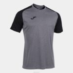 Joma 82P4R736 مزيج أسود رمادي قميص بأكمام قصيرة أكاديمية رابعا رجال - Image 3