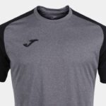 Joma 82P4R736 مزيج أسود رمادي قميص بأكمام قصيرة أكاديمية رابعا رجال - Image 4