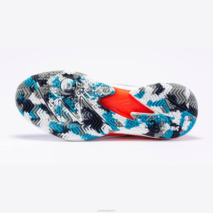 Joma 82P4R75 أزرق ملكي أبيض أحذية تي تدور 23 طين رجال - Image 3