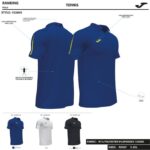 Joma 82P4R775 أبيض قميص بولو قصير الأكمام تورنيو رجال - Image 4
