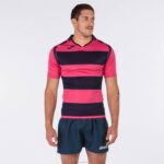 Joma 82P4R830 بنفسجي وردي قميص قصير الأكمام prorugby الثاني رجال - Image 2