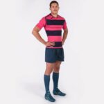 Joma 82P4R830 بنفسجي وردي قميص قصير الأكمام prorugby الثاني رجال - Image 4