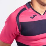 Joma 82P4R830 بنفسجي وردي قميص قصير الأكمام prorugby الثاني رجال - Image 6