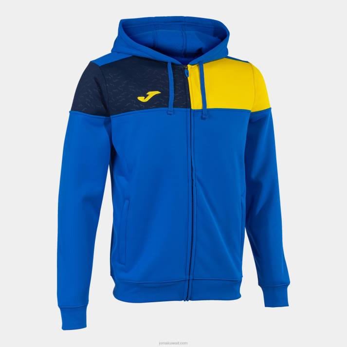 joma_82p4r838_d8a7d984d8a3d8b2d8b1d982_d8a7d984d985d984d983d98a_d8a7d984d8a3d8b5d981d8b1_d988d8a7d984d8a3d8b2d8b1d982_d8a7d984.jpg Joma 82P4R838 الأزرق الملكي الأصفر والأزرق الداكن طاقم سترة مقنعين v رجال - Image 1