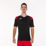 Joma 82P4R935 أسود أحمر أبيض قميص قصير الأكمام طاقم ثالثا رجال - Image 2
