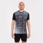 Joma 82P4R985 أسود قميص قصير الأكمام النخبة الثامن رجال - Image 2
