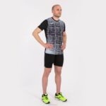 Joma 82P4R985 أسود قميص قصير الأكمام النخبة الثامن رجال - Image 4
