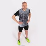 Joma 82P4R985 أسود قميص قصير الأكمام النخبة الثامن رجال - Image 6