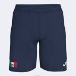 Joma 82P4R986 الأزرق الداكن شورت الاتحاد الايطالى للتنس