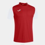 Joma 82P4R1005 احمر ابيض قميص بأكمام قصيرة أكاديمية رابعا رجال
