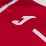 Joma 82P4R1011 احمر ابيض قميص بأكمام قصيرة النمر الثالث رجال - Image 9
