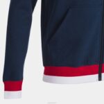 Joma 82P4R1023 الأزرق الداكن الأحمر سترة مقنعين مريحة الثاني رجال - Image 4