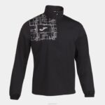 Joma 82P4R1036 أسود قميص من النوع الثقيل النخبة الثامن رجال