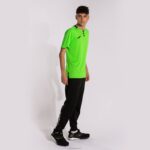 Joma 82P4R1039 نيون أخضر أسود قميص بأكمام قصيرة ذهبي رابعا رجال - Image 6