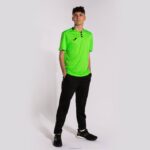 Joma 82P4R1039 نيون أخضر أسود قميص بأكمام قصيرة ذهبي رابعا رجال - Image 7