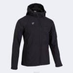 Joma 82P4R1040 أسود مستكشف قذيفة لينة رجال