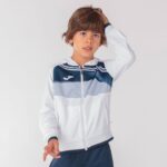Joma 82P4R1043 أبيض كحلي سوبر نوفا II سترة مقنعين رجال - Image 2