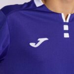 Joma 82P4R1046 أبيض أرجواني قميص بأكمام قصيرة ذهبي رابعا رجال - Image 4