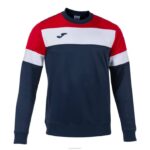 Joma 82P4R1052 الأزرق الداكن الأحمر الأبيض طاقم قميص من النوع الثقيل الرابع رجال