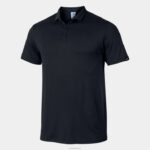 Joma 82P4R1054 أسود قميص بولو قصير الأكمام سيدني رجال
