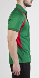 Joma 82P4R1073 أخضر أحمر بطولة قميص بولو قصير الأكمام III رجال - Image 3