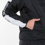 Joma 82P4R1082 أسود أبيض بطولة سترة المطر الرابع رجال - Image 4