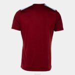 Joma 82P4R1085 بورجوندي السماء الزرقاء قميص بطولة قصيرة الأكمام السابع رجال - Image 2