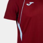 Joma 82P4R1085 بورجوندي السماء الزرقاء قميص بطولة قصيرة الأكمام السابع رجال - Image 4