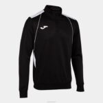 Joma 82P4R1087 أسود أبيض بطولة قميص من النوع الثقيل السابع رجال