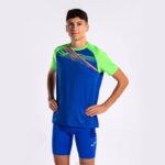 Joma 82P4R1093 الأزرق الملكي الأخضر الفلوريسنت قميص قصير الأكمام النخبة x رجال - Image 3