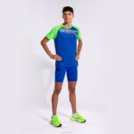 Joma 82P4R1093 الأزرق الملكي الأخضر الفلوريسنت قميص قصير الأكمام النخبة x رجال - Image 6