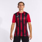 Joma 82P4R1096 أحمر أسود قميص بأكمام قصيرة inter iii رجال - Image 4