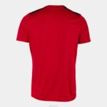 Joma 82P4R10 أحمر أسود قميص بطولة قصيرة الأكمام السابع رجال - Image 2