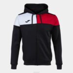 Joma 82P4R1102 أسود أحمر أبيض طاقم سترة مقنعين v رجال - Image 5