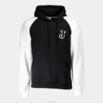 Joma 82P4R1110 أسود أبيض سترة مقنعين الشارع الحضري رجال