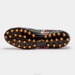 Joma 82P4R1117 أسود أبيض أحمر حذاء كرة القدم تطور 23 عشب صناعي - Image 5