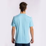 Joma 82P4R1123 السماء الزرقاء البيضاء قميص بطولة قصيرة الأكمام السابع رجال - Image 6