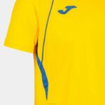 Joma 82P4R1124 أصفر أزرق ملكي قميص بطولة قصيرة الأكمام السابع رجال - Image 4
