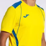 Joma 82P4R1124 أصفر أزرق ملكي قميص بطولة قصيرة الأكمام السابع رجال - Image 7