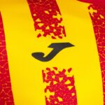 Joma 82P4R1129 احمر اصفر قميص بأكمام قصيرة inter iii رجال - Image 3