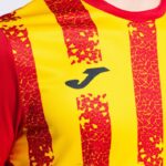 Joma 82P4R1129 احمر اصفر قميص بأكمام قصيرة inter iii رجال - Image 6