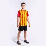 Joma 82P4R1129 احمر اصفر قميص بأكمام قصيرة inter iii رجال - Image 7