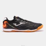 Joma 82P4R112 برتقالة سوداء حذاء كرة الصالات مكسيما 23 داخلي