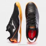 Joma 82P4R112 برتقالة سوداء حذاء كرة الصالات مكسيما 23 داخلي - Image 4
