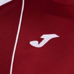 Joma 82P4R1131 بورجوندي أبيض قميص بطولة قصيرة الأكمام السابع رجال - Image 3